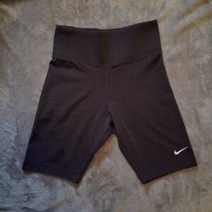 Black High-Waisted Shorts